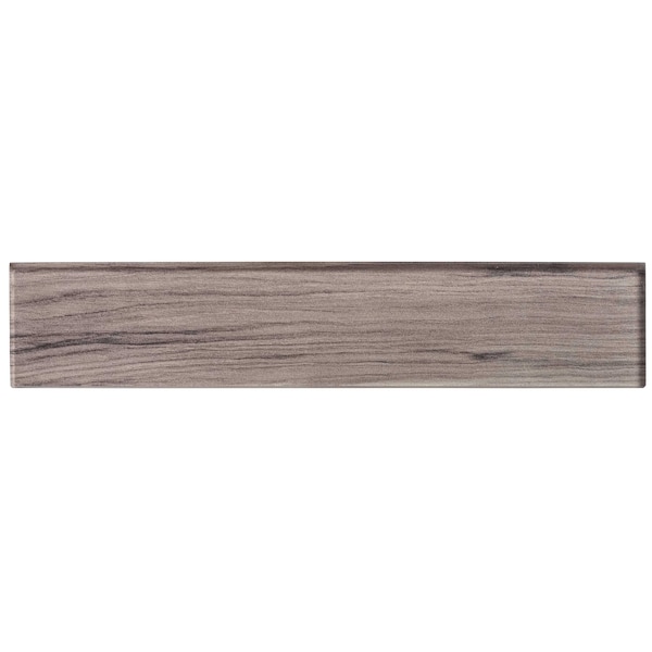 Andova Tiles Gudov 3 in. x 14 in. Glass Wood Look Subway Tile SAM-ANDGUD185 - main